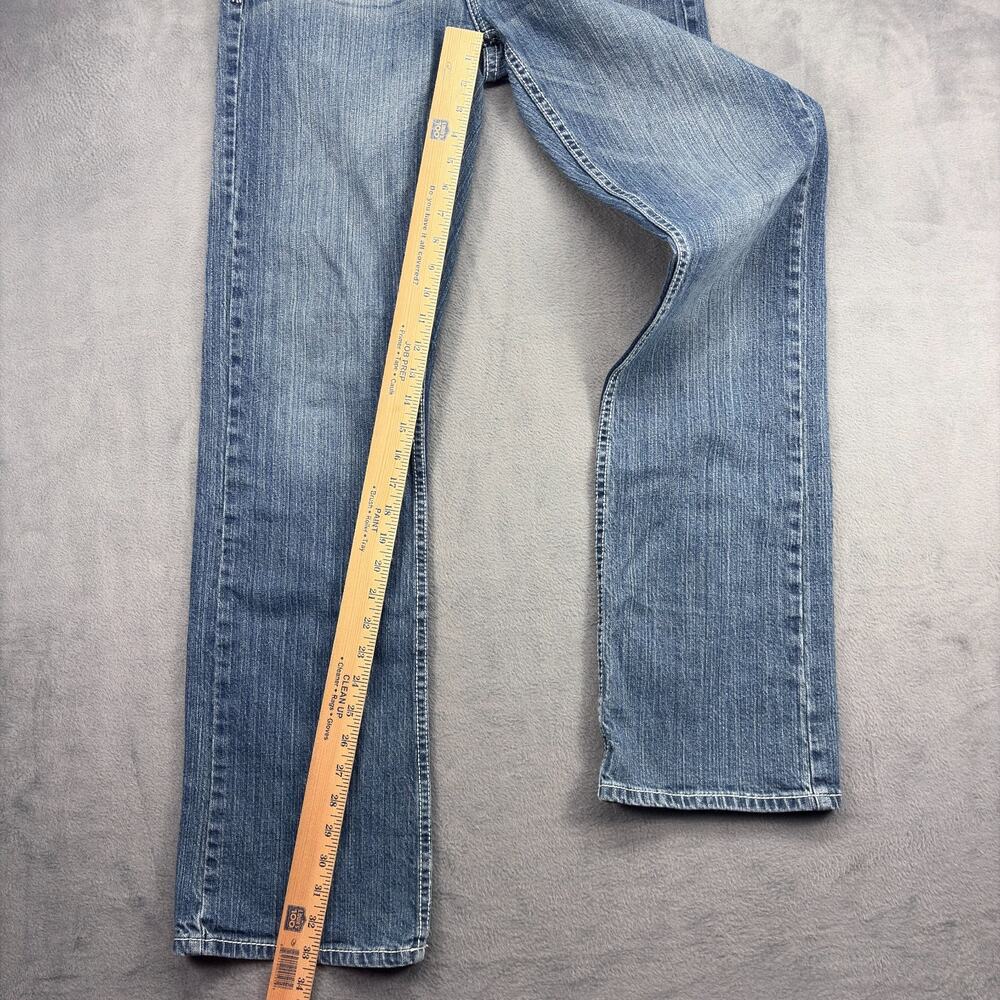 Cody James Bootcut Jeans Men's 30x32 Blue Cotton Spandex Distressed Cowboy - Picture 8 of 9